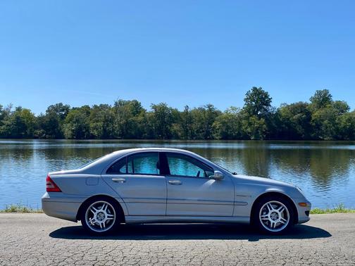 Silver 2002 Mercedes-Benz C-Class C32 AMG