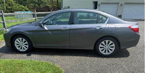 Gray 2013 Honda Accord EX-L V-6