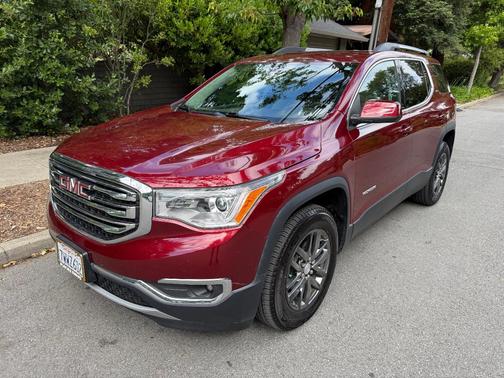 Red 2017 GMC Acadia SLT-1
