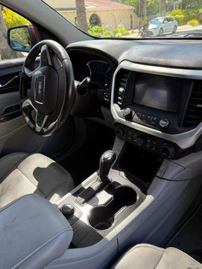Red 2017 GMC Acadia SLT-1