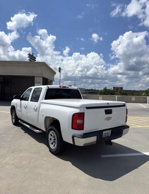 White 2007 Chevrolet Silverado 1500 LT1 Crew Cab