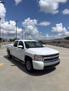White 2007 Chevrolet Silverado 1500 LT1 Crew Cab