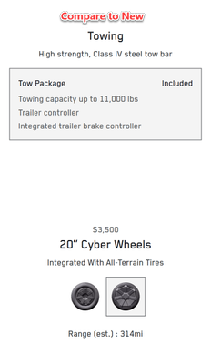 Gray 2024 Tesla Cybertruck AWD