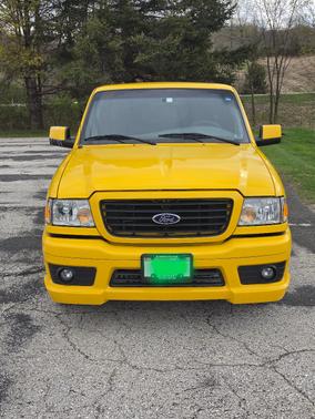 Yellow 2007 Ford Ranger STX SuperCab