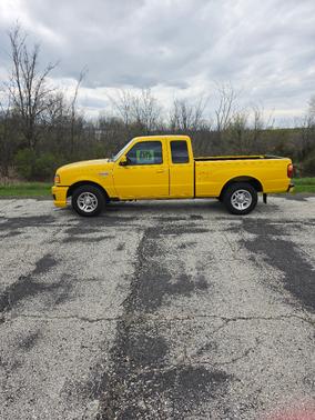 Yellow 2007 Ford Ranger STX SuperCab