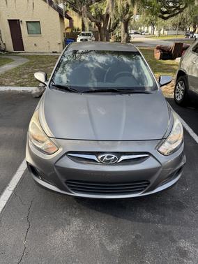 Gray 2014 Hyundai Accent GS