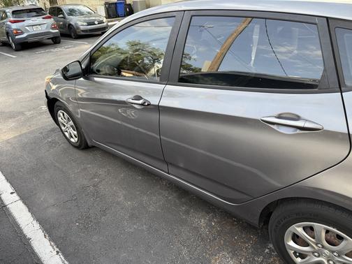 Gray 2014 Hyundai Accent GS