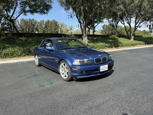 Blue 2002 BMW 325 Cic
