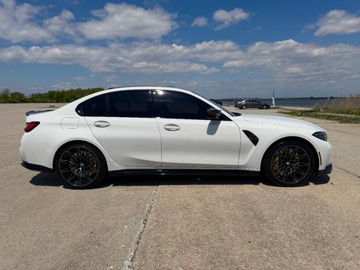 White 2024 BMW M3 Competition xDrive