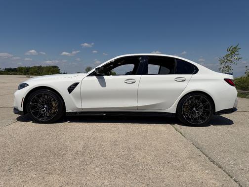 White 2024 BMW M3 Competition xDrive