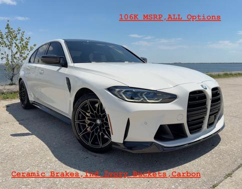 White 2024 BMW M3 Competition xDrive
