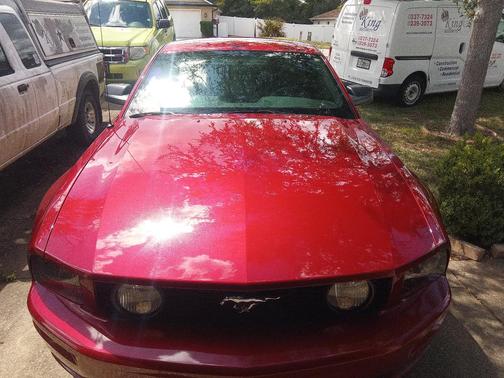 Red 2007 Ford Mustang GT