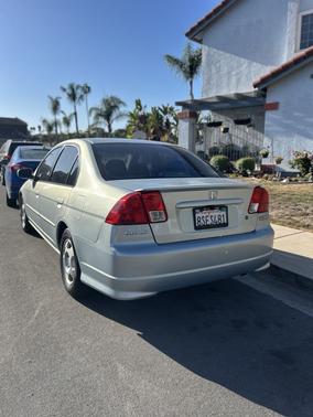 Blue 2005 Honda Civic Hybrid Base