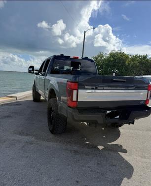 Gray 2021 Ford F-250 Platinum