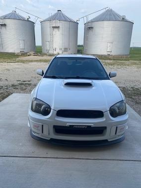 White 2005 Subaru Impreza WRX Sti