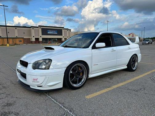 White 2005 Subaru Impreza WRX Sti