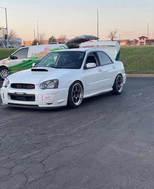 White 2005 Subaru Impreza WRX Sti