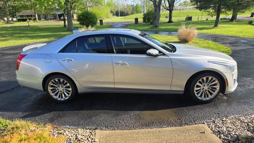 Silver 2019 Cadillac CTS 2.0L Turbo Luxury