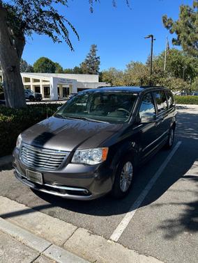 Gray 2015 Chrysler Town & Country Touring-L