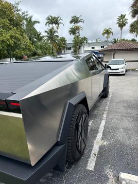 Silver 2024 Tesla Cybertruck AWD