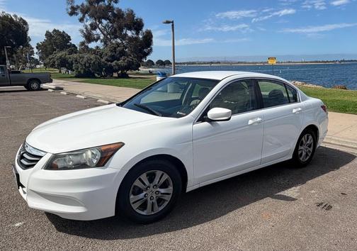 White 2012 Honda Accord LX-P