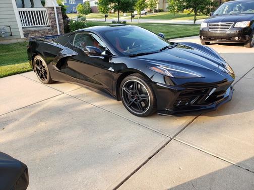 Black 2020 Chevrolet Corvette Stingray w/2LT