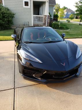Black 2020 Chevrolet Corvette Stingray w/2LT
