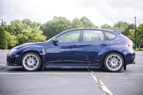 Blue 2012 Subaru Impreza WRX STi Base
