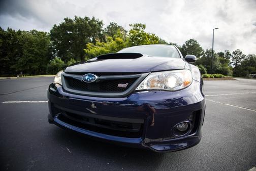Blue 2012 Subaru Impreza WRX STi Base