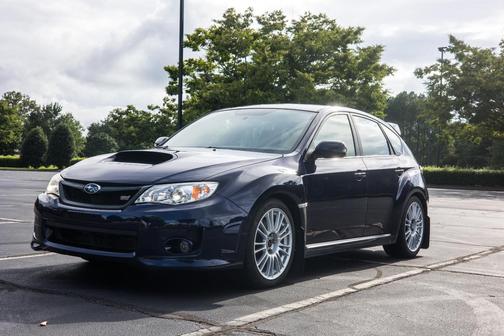 Blue 2012 Subaru Impreza WRX STi Base