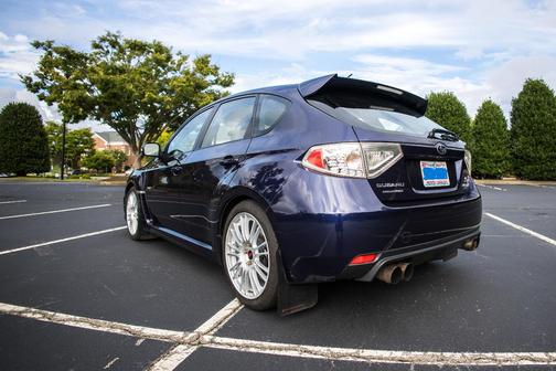Blue 2012 Subaru Impreza WRX STi Base