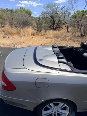 Silver 2006 Mercedes-Benz CLK-Class 350 Cabriolet