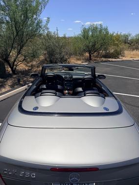 Silver 2006 Mercedes-Benz CLK-Class 350 Cabriolet