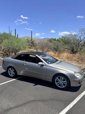 Silver 2006 Mercedes-Benz CLK-Class 350 Cabriolet