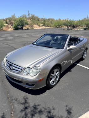 Silver 2006 Mercedes-Benz CLK-Class 350 Cabriolet