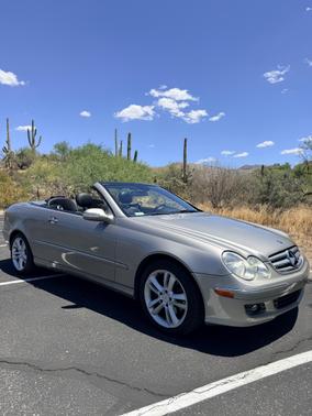 Silver 2006 Mercedes-Benz CLK-Class 350 Cabriolet