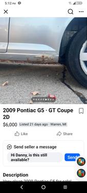 2009 Pontiac G5 Base