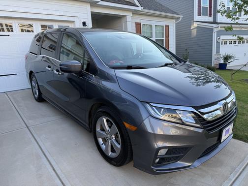 Gray 2019 Honda Odyssey EX-L