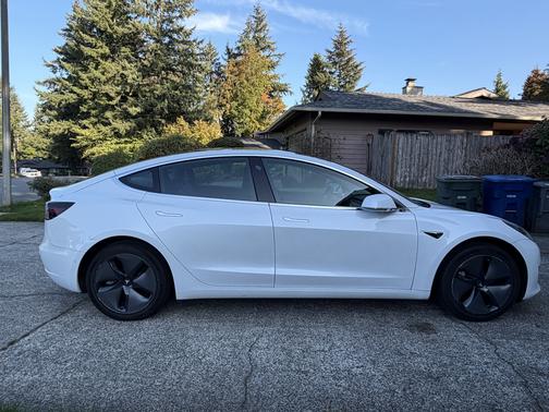 White 2019 Tesla Model 3 Standard Range Plus