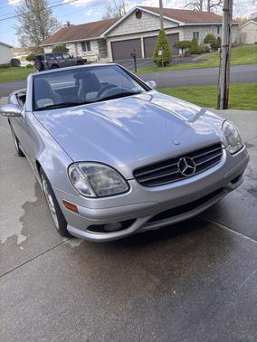 Silver 2004 Mercedes-Benz SLK-Class SLK32 AMG