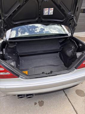 Silver 2004 Mercedes-Benz SLK-Class SLK32 AMG