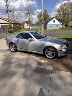 Silver 2004 Mercedes-Benz SLK-Class SLK32 AMG