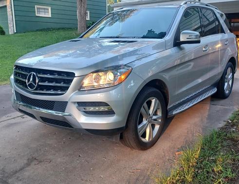Silver 2015 Mercedes-Benz M-Class ML 350 4MATIC
