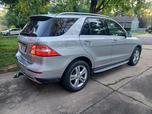 Silver 2015 Mercedes-Benz M-Class ML 350 4MATIC
