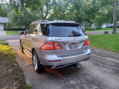 Silver 2015 Mercedes-Benz M-Class ML 350 4MATIC