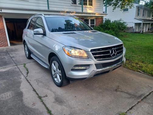 Silver 2015 Mercedes-Benz M-Class ML 350 4MATIC
