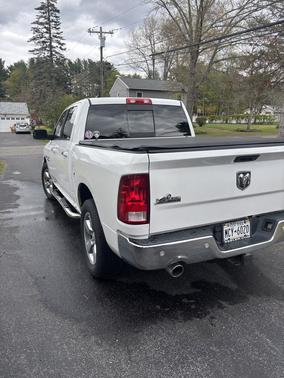 White 2015 RAM 1500 Big Horn