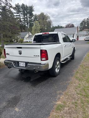 White 2015 RAM 1500 Big Horn