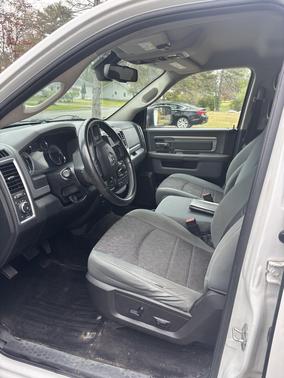 White 2015 RAM 1500 Big Horn