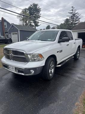White 2015 RAM 1500 Big Horn
